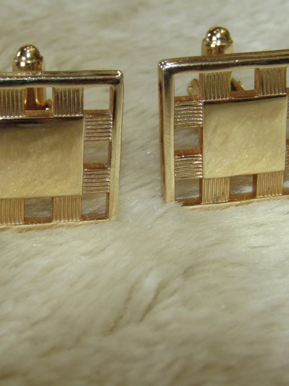 Vintage Geometric Cufflinks